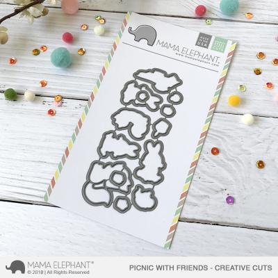 Mama Elephant Creative Cuts - Picnic With Friends